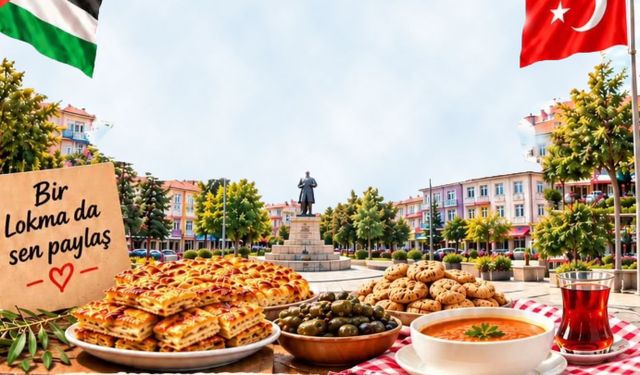 Türk Kızılay Alaca Şubesi'nden Gazze için kermes