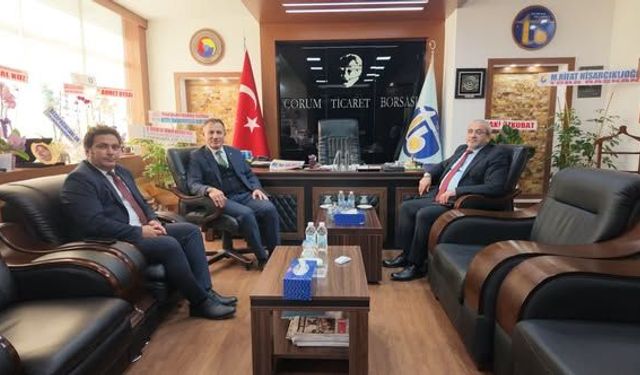 Milli Eğitim’den Ticaret Borsası’na hayırlı olsun ziyareti