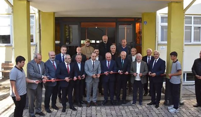 İskilip'te mesleki eğitim atölyeleri hayırseverlerin katkılarıyla yenilendi