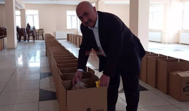 300 Aileye Gıda Yardımı