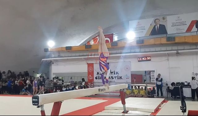 Çorumlu Cimnastikçiler Türkiye Şampiyonası'nda Göz Doldurdu