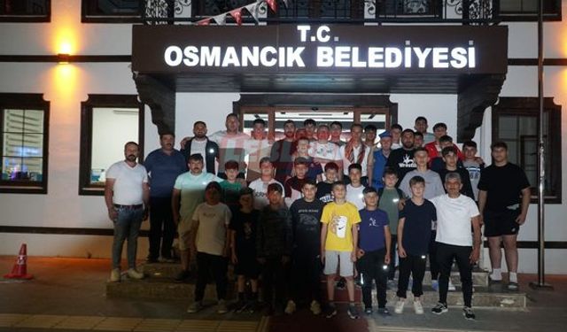 Osmancıklı Güreşçiler Kırkpınar’a Uğurlandı