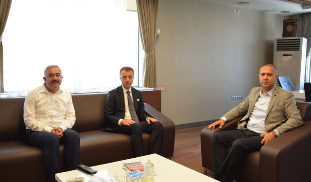 İçişleri Bakanlığından Başkan Şaltu’ya Ziyaret