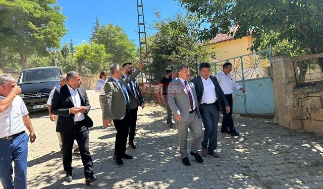 Ahlatcı İlçe, Belde ve Köy Ziyaretlerini Sürdürüyor