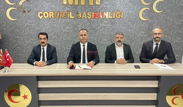 MHP İL Başkanı M. İhsan Çıplak, STK’lar İle Yerel Seçimleri Görüştü