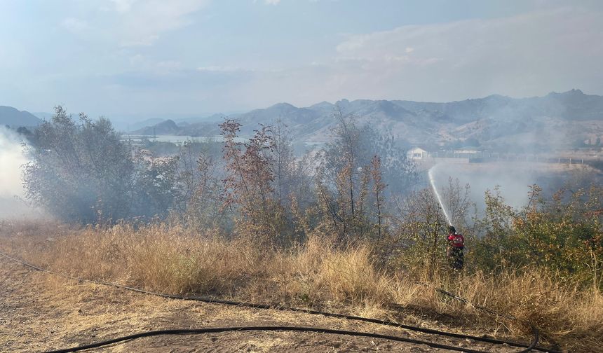 Çorum’da Korkutan Yangın: 20 Dekar Alan Kül Oldu