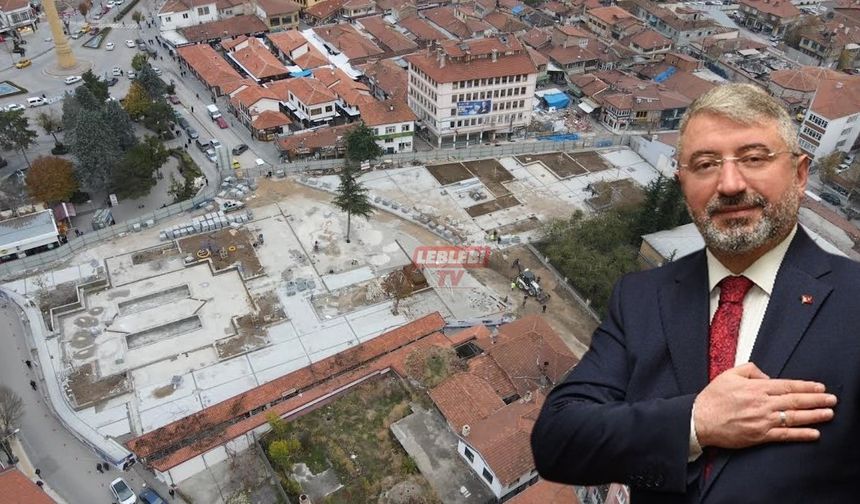Aşgın, “Kent Meydanının 1. Etabı Yıl Sonuna Kadar Tamamlanacak”