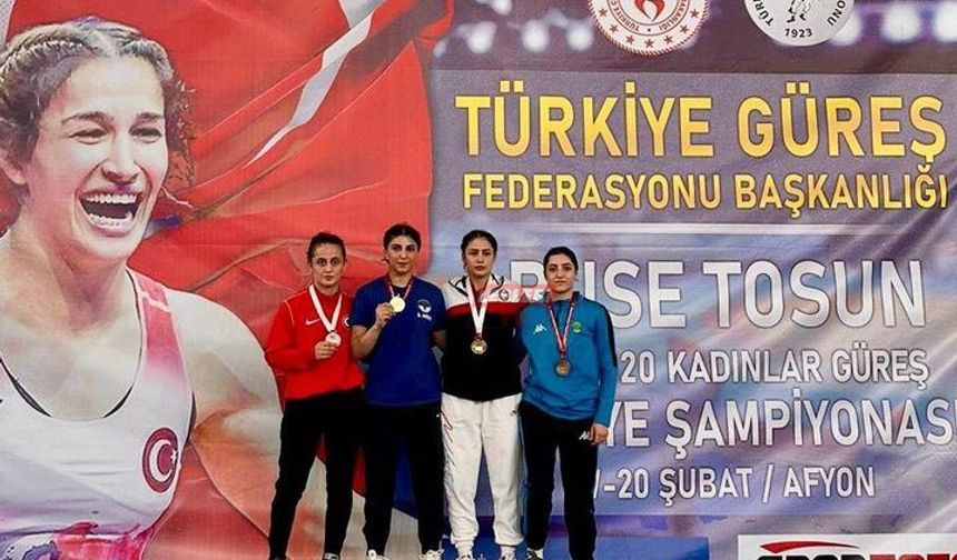 İskilip Spor Kulübü'nden Halime Polat Bronz Madalya Kazandı