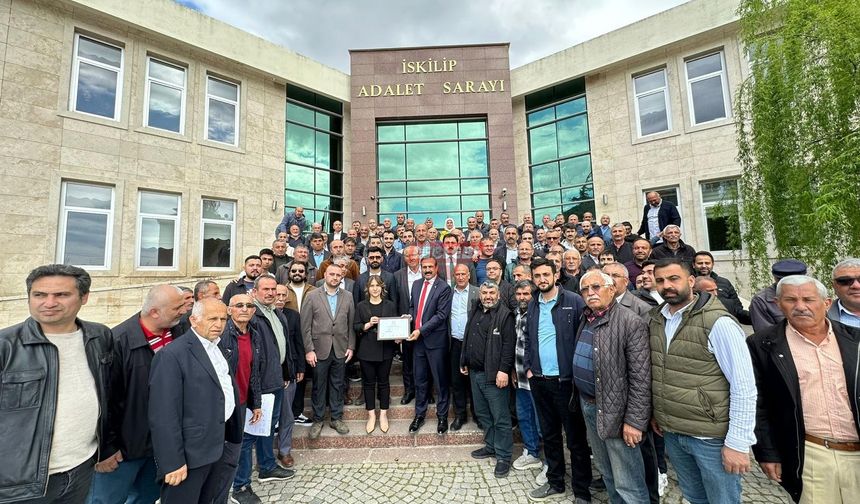 Uğurludağ Belediye Başkanı Torun Mazbatasını Aldı