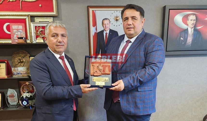 Boğazkale Belediye Başkanı Özel’den Milletvekili Kaya’ya Ziyaret