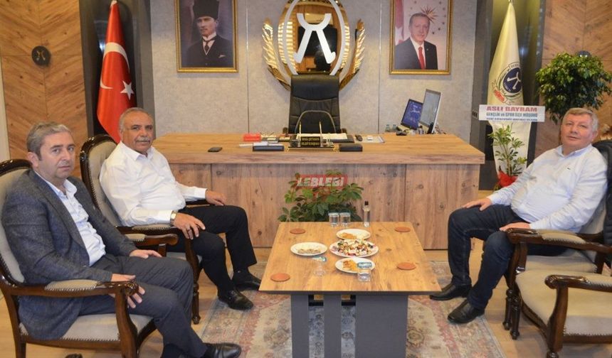 Osmancık Belediye Başkanı Gelgör'den Dodurga Belediye Başkanı Çetinkaya'ya Ziyaret