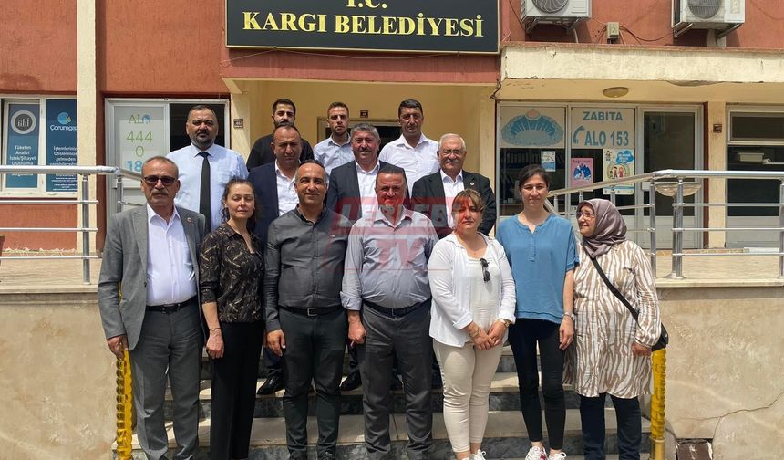 CHP Heyetinden Kargı Belediye Başkanı Dereli’ye Ziyaret
