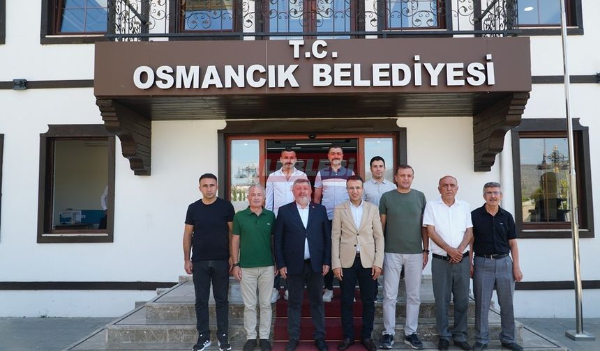 Osmancık Kaymakamı Akpay'dan Belediye Başkanı Gelgör'e Veda Ziyareti