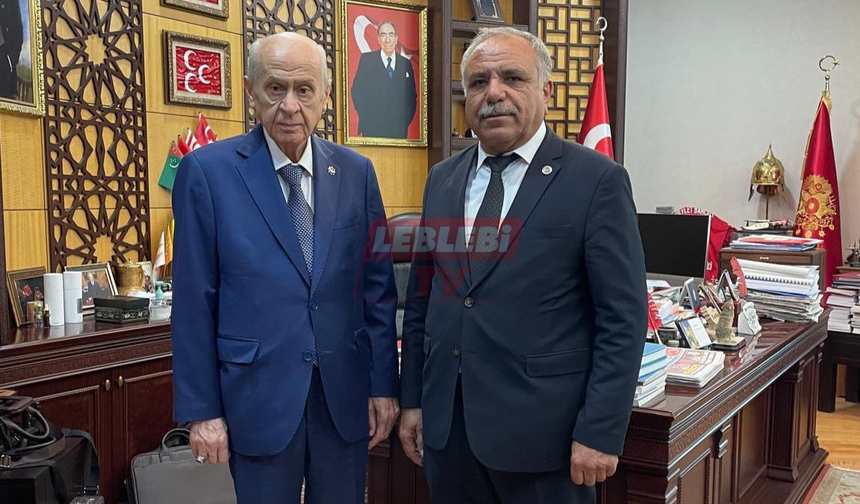 Başkan Çetinkaya’dan MHP Lideri Bahçeli’ye Ziyaret