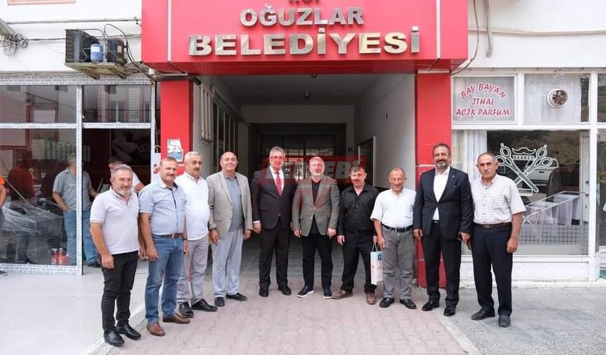 Çorum Belediye Başkanı Aşgın'dan Başkan Cebeci'ye Ziyaret