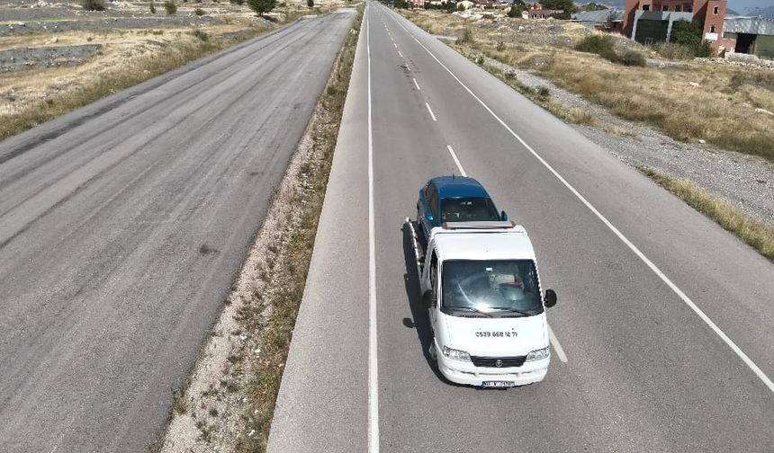 Kargı'da Jandarma Ekipleri Drone Destekli Trafik Denetimi Yaptı