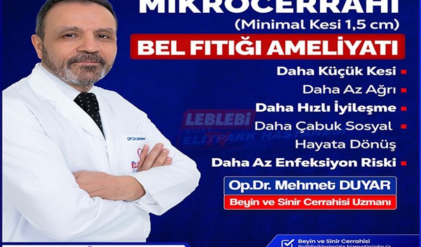 Mikrocerrahi Bel Fıtığı Ameliyatı