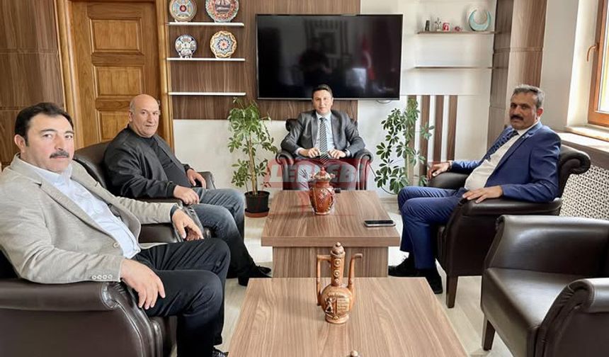 Başkan Torun’dan Kaymakam Haydaroğlu’na Hoşgeldin Ziyareti
