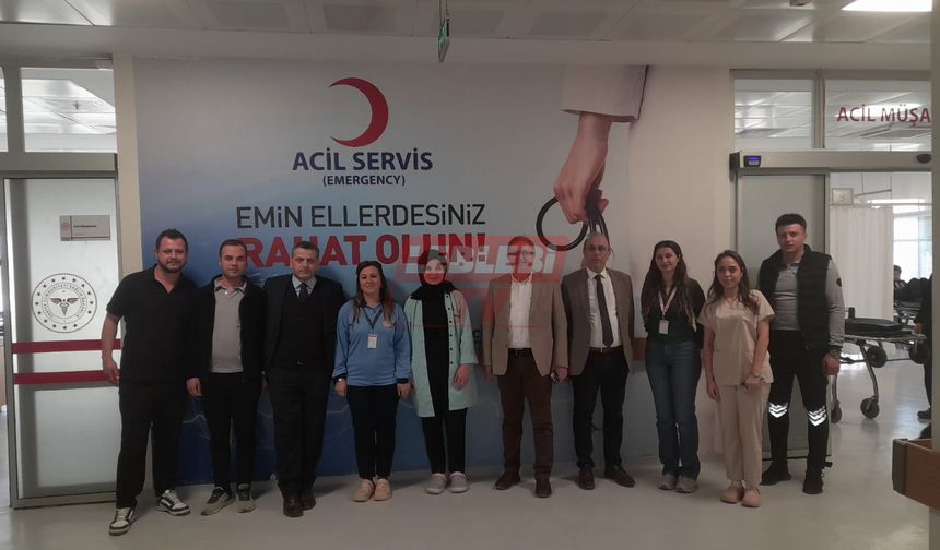 İl Sağlık Müdürü Prof. Dr. Sinan Zehir’den Bayat Devlet Hastanesi’ne Ziyaret
