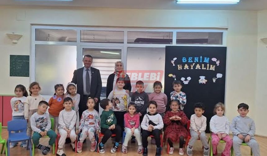 Kargı Belediye Başkanı Dereli, Minik Öğrencilerle Vakit Geçirdi