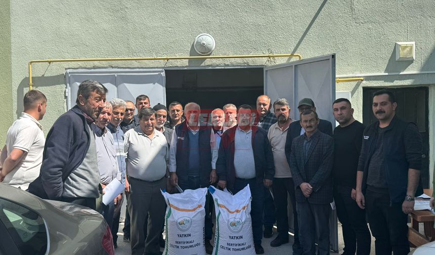 Kargı'da Çeltik Üreticilerine Yüzde 50 Hibe Destekli Yerli Tohum Dağıtıldı