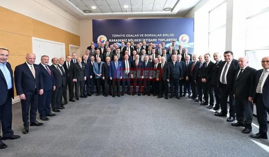 Alaca TSO Başkanı Günser Şirin, TOBB Karadeniz Bölgesi İstişare Toplantısı’na katıldı