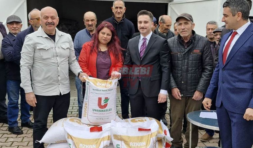 Ortaköy’de 56 Çiftçiye 5.5 Ton Nohut Tohumu Dağıtıldı