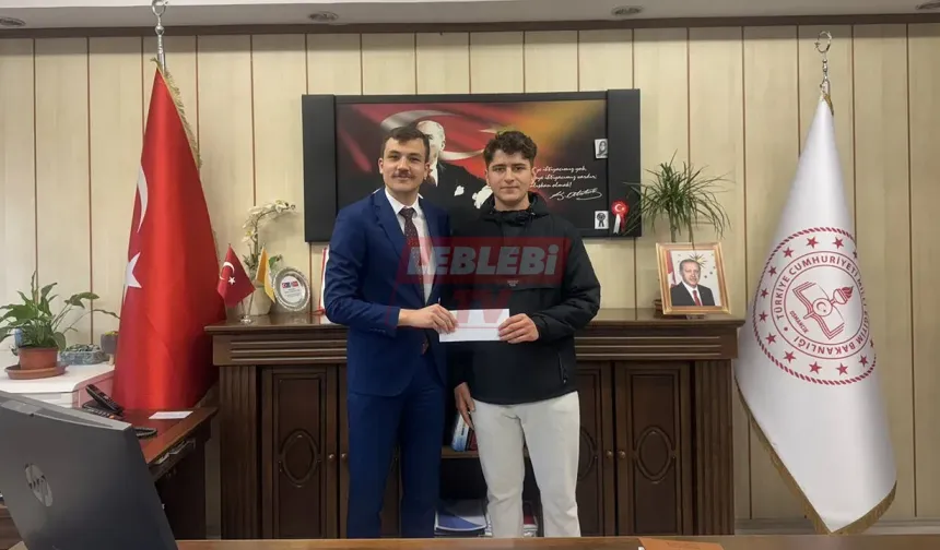 Kick Boks Türkiye Şampiyonu Osmancıklı Sporcu Ödüllendirildi