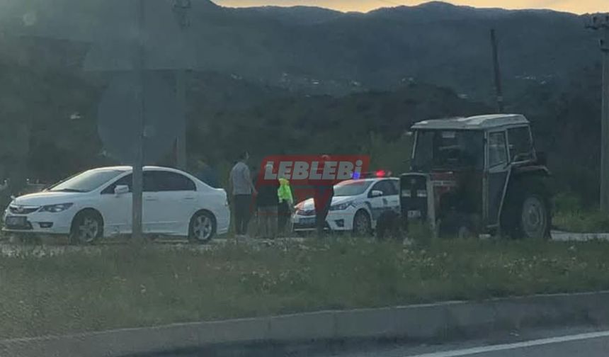 Sezer Petrol Karşısında Trafik Kazası