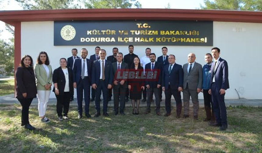 Recep Tayyip Erdoğan Millet Bahçesi'ne Kütüphane Açıldı