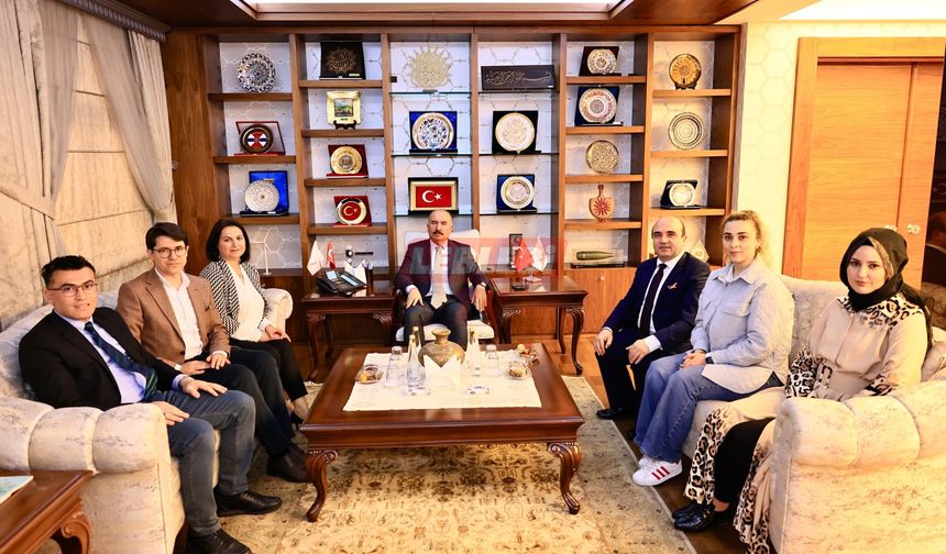 Çölyak Derneği Yeni Yönetiminden Vali Çalgan’a Ziyaret