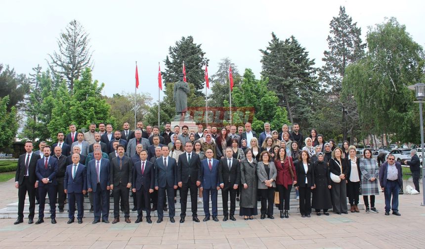 Sosyal Güvenlik Haftası Nedeniyle Ata’nın Huzuruna Çıktılar
