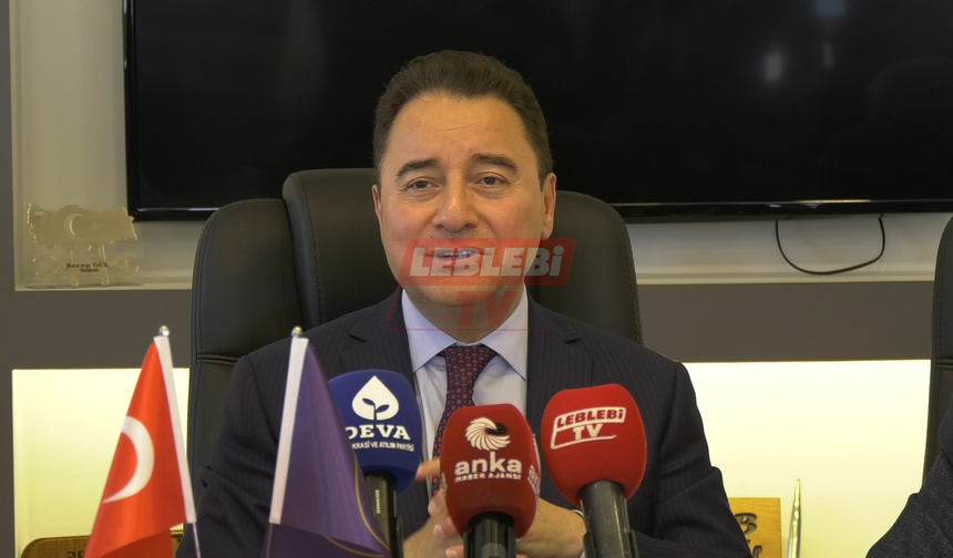 DEVA Partisi Genel Başkanı Ali Babacan Çorum’da Konuştu: “Yargı İktidarın Baskı Aracına Dönüştü”