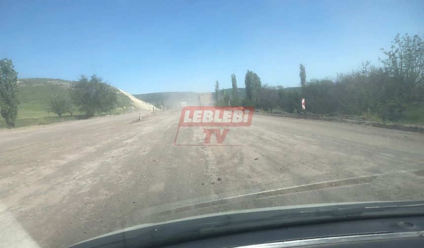 İskilip Yolu Köy Yoluna Döndü