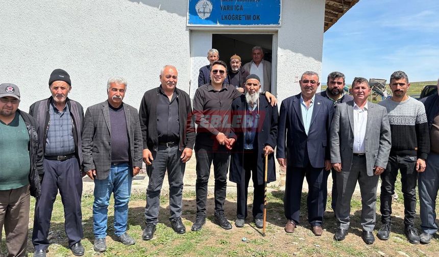 Kaymakam Haydaroğlu, Ambarcı Ve Yarımca Köylerini Ziyaret Etti