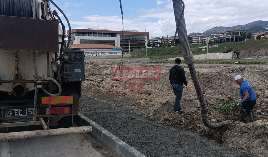 Osmancık Belediyesi Fen İşleri Ekipleri Yoğun Mesaide