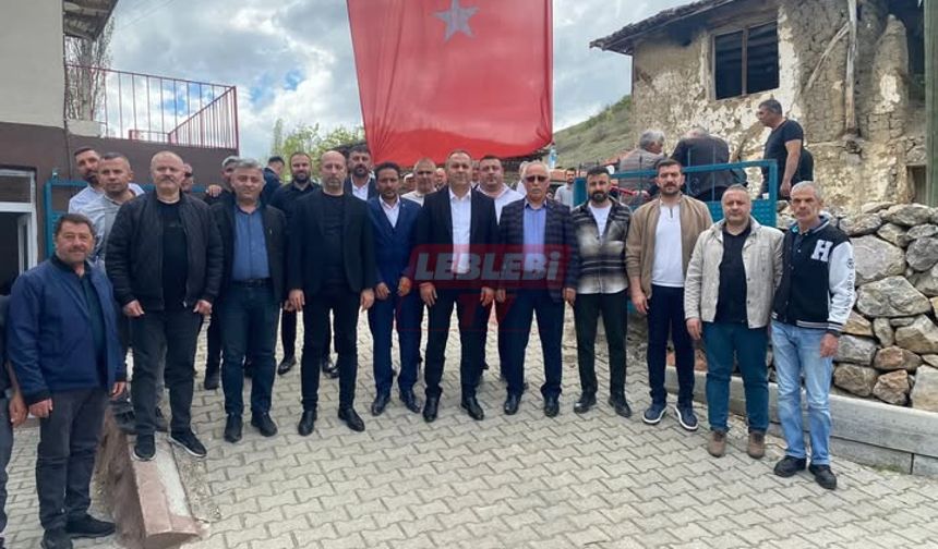 MHP İl Başkanı Çıplak Balım Sultan Köyü’nde Yağmur Duasına katıldı