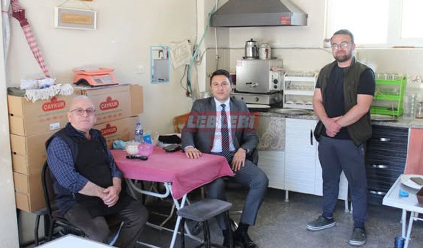 Kaymakam Haydaroğlu Halkın İçinde