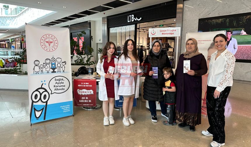 Aşıyla Güvende Geleceğe: İl Sağlık Müdürlüğü’nden Anlamlı Etkinlik