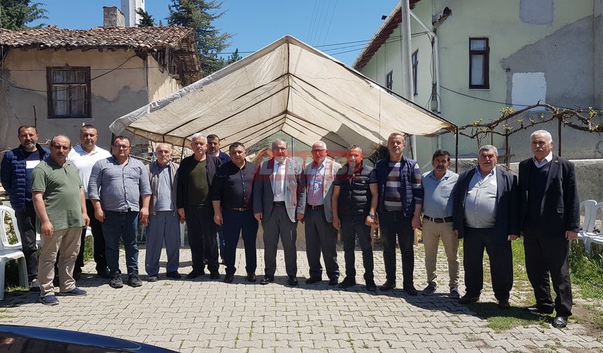 Başkan Ünlü, Tepebaşı Mahallesi’nde Yağmur Duasına Katıldı