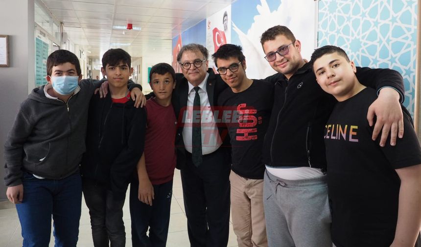 Genel Müdür ve Daire Başkanından Özel Öğrencilere Ziyaret