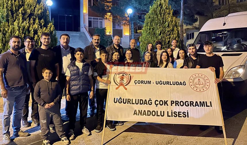 Uğurludağ Öğrencileri Çanakkale’ye Yolcu Edildi