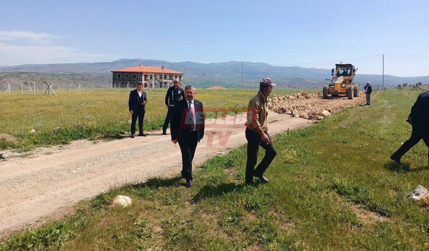 Başkan Toydemir Yol Genişletme Çalışmalarını İnceledi