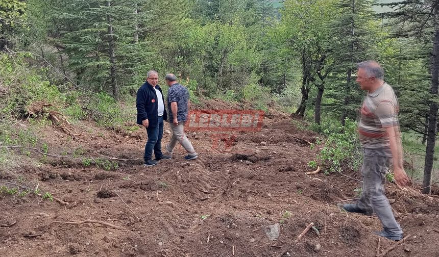 Bayat Yatukçu Mezarlığına Yeni Yol