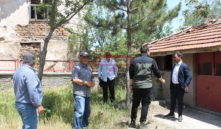 Kaymakam Haydaroğlu’ndan Üçdam ve Belkavak Ziyareti
