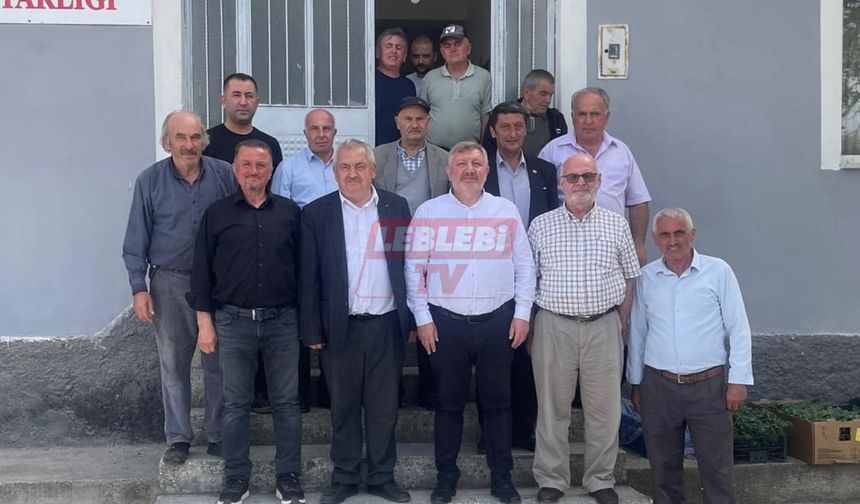 İki Belediye Başkanı Maksutlu Köyü’nde Yağmur Duasına Katıldı