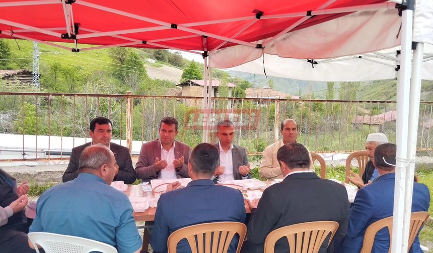 Kaymakam Duman Yağmur Duasında Vatandaşlarla Buluştu