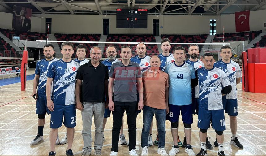 Oğuzlar, Veteranlar Voleybol Turnuvası’nda İddialı