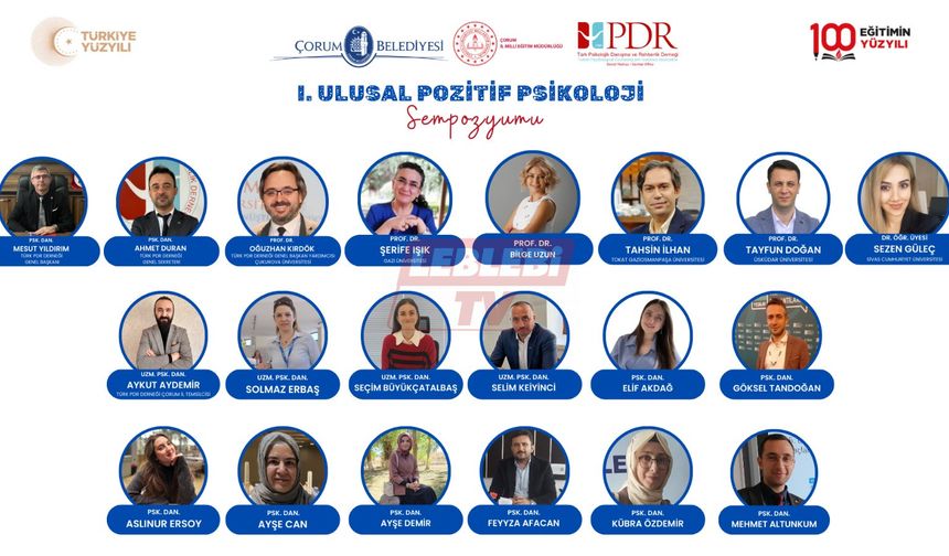 1.Ulusal Pozitif Psikoloji Sempozyumu 23 Mayıs’ta Başlıyor