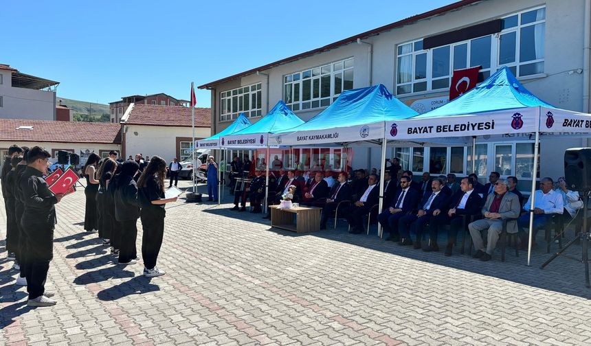 Bayat’ta 19 Mayıs Atatürk’ü Anma, Gençlik ve Spor Bayramı Coşkuyla Kutlandı!
